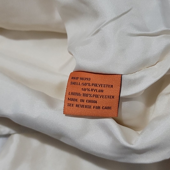 Judy Crowell Zip Front Beige Jacket - Picture 7 of 7